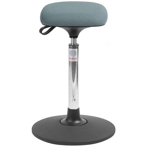 Tabouret Sway Vérin à Gaz Haut Assise Tetra Cura Grisvert