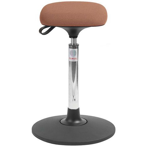 Tabouret Sway Vérin à Gaz Haut Assise Tetra Cura Orange