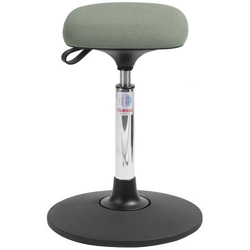 Tabouret Sway Vérin à Gaz Medium Assise Tetra Cura Vert
