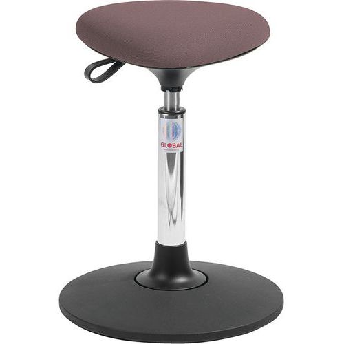 Tabouret Sway Vérin à Gaz Bas Assise Tria Cura Rosa