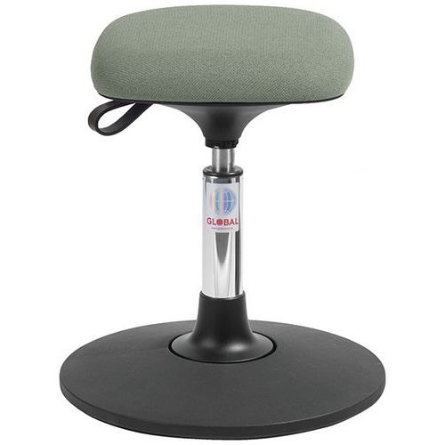 Tabouret Sway Vérin à Gaz Bas Assise Tetra Cura Vert