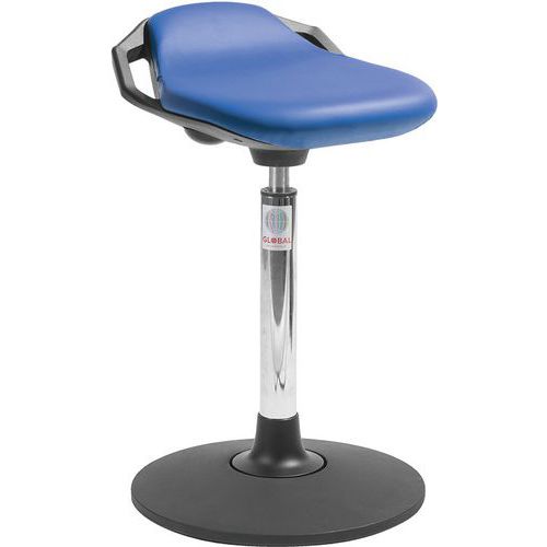 Sway Sièges Assis-debout Assise Space Imitation Cuir Bleu