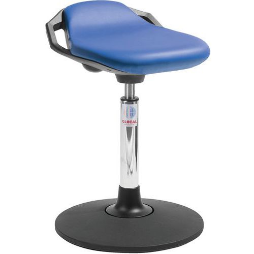 Sway Sièges Assis-debout Assise Space Imitation Cuir Bleu