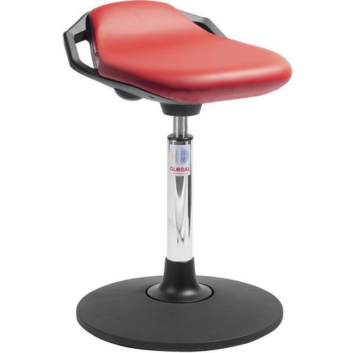 Sway Sièges Assis-debout Assise Space Imitation Cuir Rouge