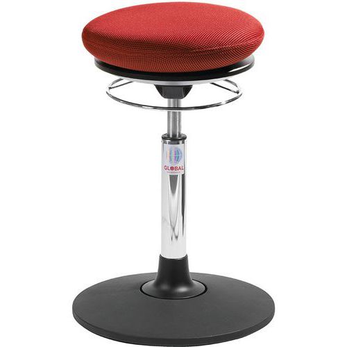 Sway Pilates Air Seat Assise Pilates Ã˜33 Cm 3d Tyg Rouge