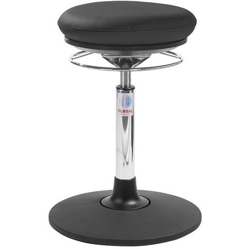 Sway Air Seat Assise Pilates Ã˜33 Cm Imitation Cuir Noir