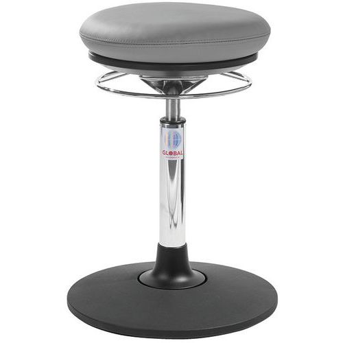 Sway Air Seat Assise Pilates Ø33 Cm Imitation Cuir Gris