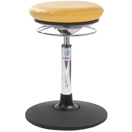 Sway Air Seat Assise Pilates Ø33 Cm Imitation Cuir Jaune