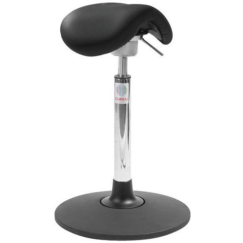 Sway Assise Selle Selle Mini Flexmatic Imitation Cuir Noir
