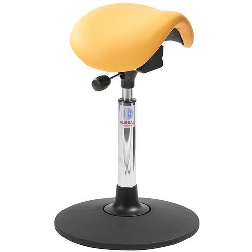 Sway Assise Selle Selle Mini Easyseat Imitation Cuir Jaune