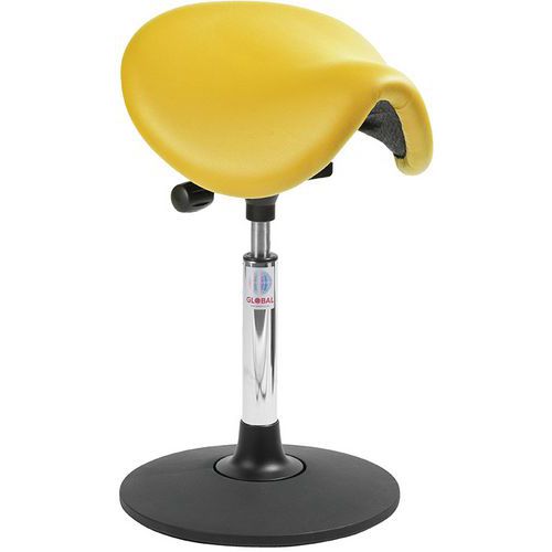 Sway Assise Selle Selle Dalton Easyseat Imitation Cuir Jaune
