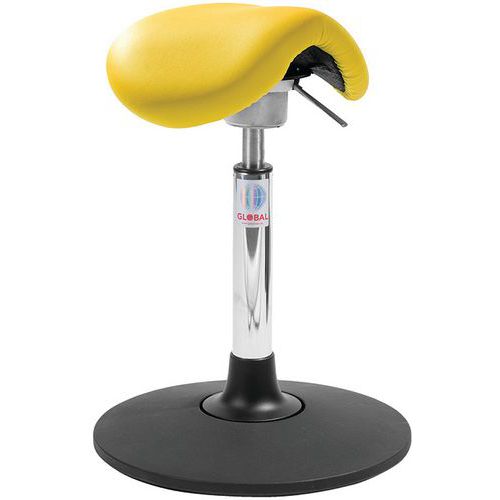 Sway Assise Selle Selle Mini Flexmatic Imitation Cuir Jaune