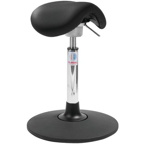 Sway Assise Selle Selle Mini Flexmatic Imitation Cuir Noir