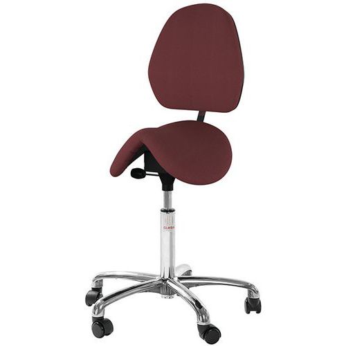 Assise Selle Dalton/dossier Euromatic Cura Rouge