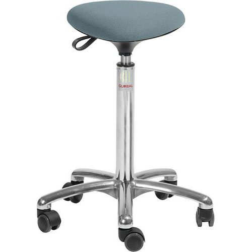 Tabouret Alu50 Assise Tria Cura Grisvert