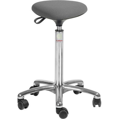 Tabouret Alu50 Assise Tria Cura Gris