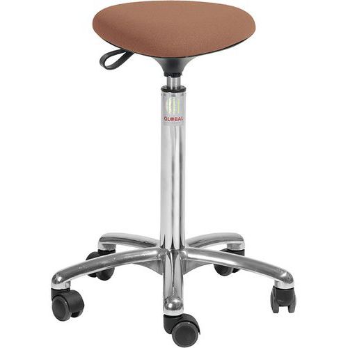 Tabouret Alu50 Assise Tria Cura Orange