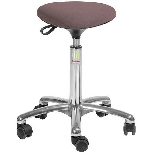 Tabouret Alu50 Assise Tria Cura Rosa