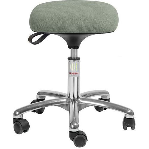 Tabouret Alu50 Assise Tetra Cura Vert