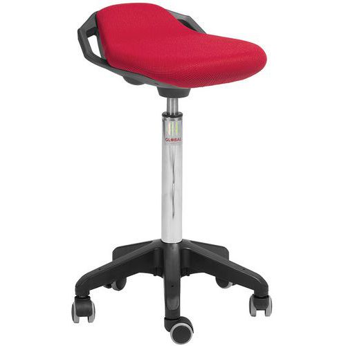 Octopus Tabouret Assise Space Tissu 3d Rouge