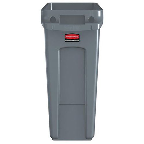 Collecteur Slim Jim® Avec Conduits D'aération - Gris - 60l - Rubbermaid