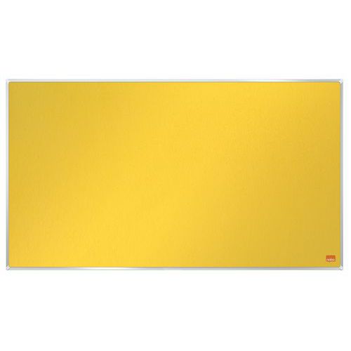 Tableau D'affichage Feutre - 710x400 Mm 32- Jaune - Nobo