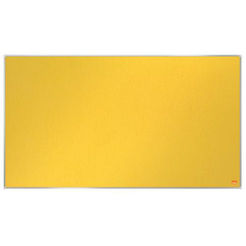 Tableau D'affichage Feutre - 890x500 Mm 40- Jaune - Nobo