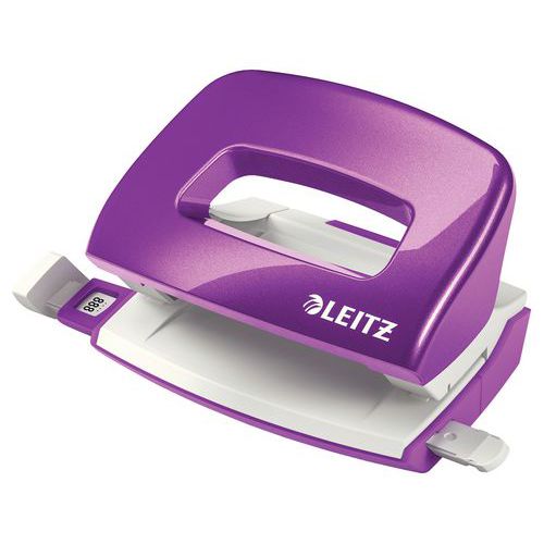 Mini-perforateur En Métal - Violet - Wow - Leitz