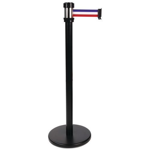 Poteau à sangle tricolore - Manutan Expert
