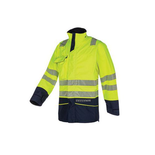 Parka étanche haute visibilité protection ARC Torvik Jaune - Sioen Parka étanche haute visibilité protection ARC Torvik Jaune - Sioen