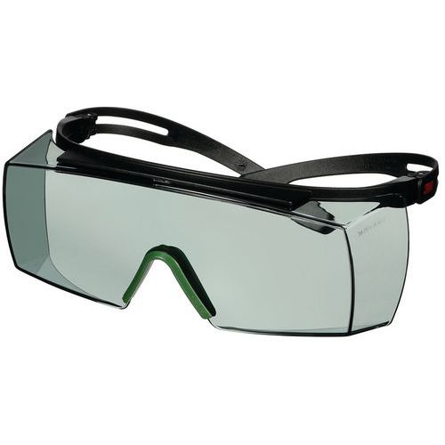3M - Surlunettes de soudage SecureFit 3700 - Teinte 1.7 - Antirayures, antibuée, anti-UV