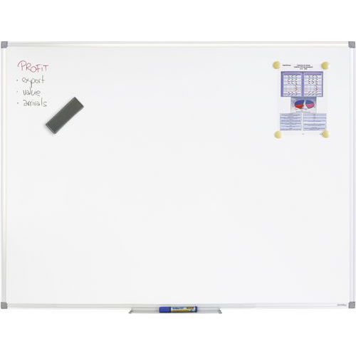 Juvenilia - Tableau blanc magnétique laqué 90x120 cm - 40% recyclé - 5 ans garantie