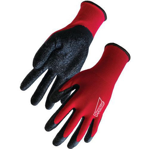 Gants De Manutention De Protection En Latex Sans Couture Jauge 13 T10