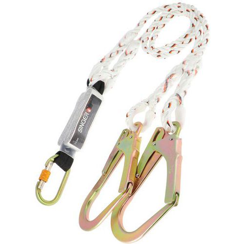 Double Longe Polyamide Avec Absorbeur 1.50m