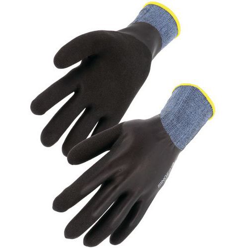 Gants De Manutention Nylon Enduits Latex Double Couche T8