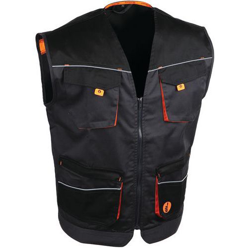 Gilet De Travail En Polyester Et Coton 245 G/m2 Taille Xxl