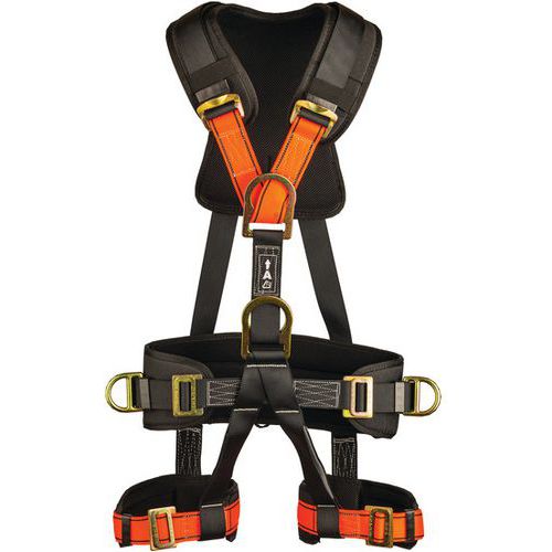 Singer Safety - Harnais d'antichute 5 points HARRISTAR - 2300g - Sécurité optimale pour travaux en hauteur