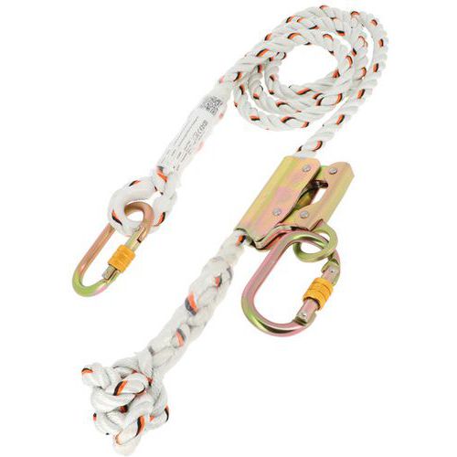 Longe De Maintien Anti Chute Réglable à Réducteur