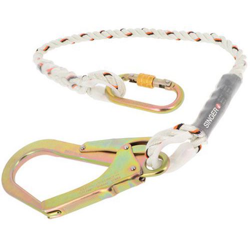 Longe De Retenue Corde Toronnée En Poyamide 1.5 M