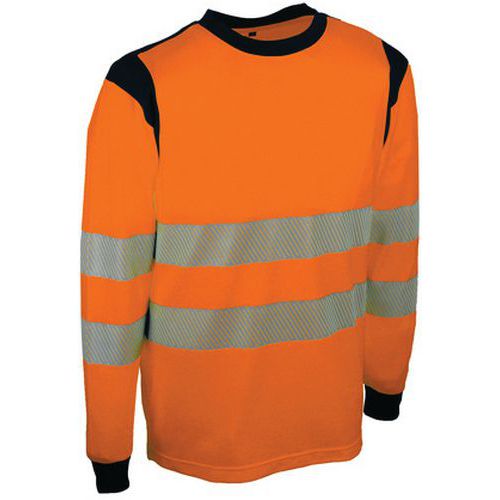 T Shirt à Manches Longues Haute Visibilité En Tricot Taille 2xl