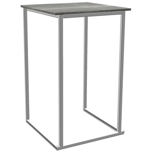 Mange Debout Kubo Smart Blanc70x70x110cmcompact Concrete