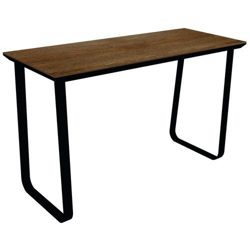Table De Bar Salt Grandealuminium Noir Compact Rust