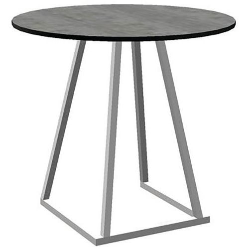 Table Linea Dinnerblancd80 Cm Compact Concrete