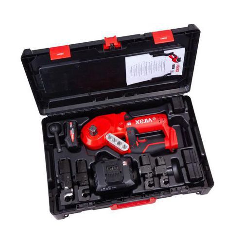 Virax - Cintreuse compacte sans fil 18V Ministem - 14-22mm - Jusqu'à 180° - 2Ah