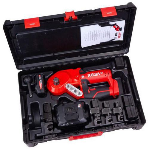 Virax - Cintreuse compacte sans fil 18V Ministem - 16-26mm - Jusqu'à 180° - 2Ah