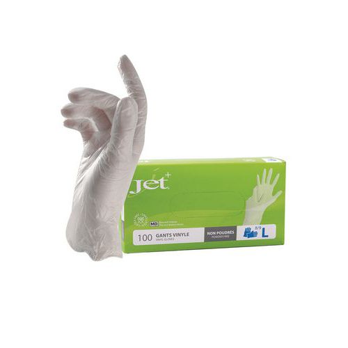 Gants Jetables Vinyle Non-poudrés - Taille 9