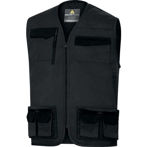 Gilet De Travail Sans Manche M2gi3 Gris/gris - 3xl