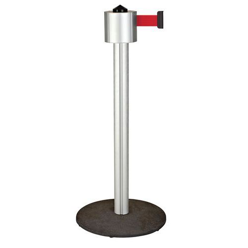 Poteau Aluminium Storetrac Mono À Sangle 12m - Rouge