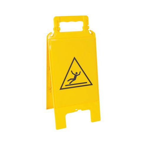 Chevalet Modulable Jaune - Logo Sol Glissant