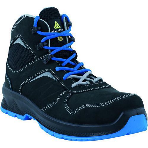 Delta Plus - Chaussures de sécurité basses ALPINO S3S SR - Noir Taille 47 - Amagnétique ESD Antistatique